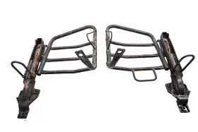 34028-1308 Kawasaki 99 Bayou 220 2x4 Foot Pegs And Footwell Heel Guards Left Right Klf220