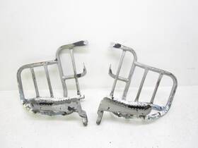 Kawasaki 34028-1392-5a 95 Lakota Kef 300 Left Right Foot Pegs Heel Guards 1995-2003