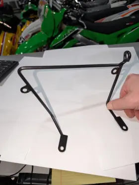 567000-0014 Kayo Predator 125 Atv Right Footrest Rebar