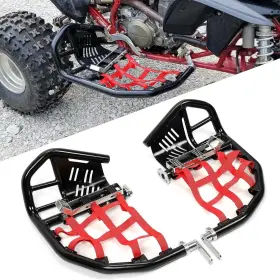 Lymm-077-2 Kojem Nerf Bars Foot Pegs Fit For Honda Sportrax 400 Trx 400ex 400x A
