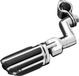 Kuryakyn 191209002923 Pilot Pegs With Offset Mounts 1-1/4inch Clamps Chrome