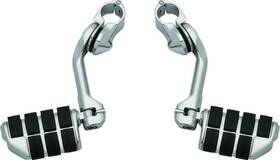 Kuryakyn 191209003340 Tour-tech Cruise 6in Mount Arm With Dually Iso Pegs 1-1/4in Clamp Chrom