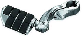 Kuryakyn 191209003371 Tour-tech Cruise 4in Mount Arm With Dually Iso Pegs 1-1/4in Clamp Chrom