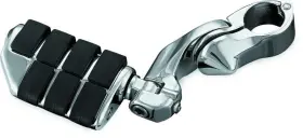Kuryakyn 191209003371 Tour-tech Cruise 4in Mount Arm With Dually Iso Pegs 1-1/4in Clamp Chrom