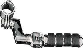 Kuryakyn 191209004439 Small Iso Offset Highway Pegs With 1-1/4inch Clamp Chrome Pair