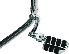 Kuryakyn 191209009670 Longhorn Offset Dually Iso Peg With 1-1/2in Clamp Chrome