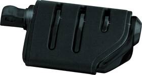 Kuryakyn 191209015909 Trident Dually Peg With Male Adapter Gloss Black