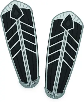 Kuryakyn 191209024321 Spear Driver Floorboard Inserts Indian Chrome