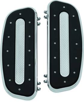 Kuryakyn 191209024611 Heavy Industry Driver Floorboards Chrome