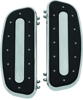 Kuryakyn 191209024611 Heavy Industry Driver Floorboards Chrome