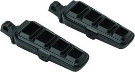 Kuryakyn 191209034054 Dillinger Pegs With Male Mount Adapter Satin Black