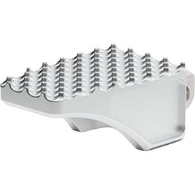 La Choppers La-p100-02 County Line Billet Footpegs - Raw