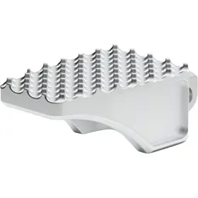 La-p100-02 La Choppers County Line Billet Footpegs - Raw