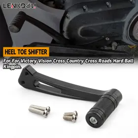Mp03-001-0059bw-b-le Lenkdou Footpeg Heel Toe Shifter Lever And Peg For Victory Vision Cross Country Roads Ball