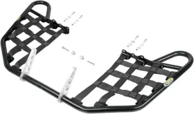 2476-m163530-atv Motorsport Products Ez-fit Nerf Bars-black For 2004-2009 Honda Trx450r Atv