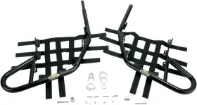 2479-m163536-atv Motorsport Products Ez-fit Nerf Bars-black For 2009-2012 Honda Trx400x Atv