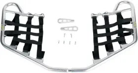 3544-m219666-atv Motorsport Products Ez-fit Nerf Bars-silver For 2007-2018 Yamaha Yfm700r Raptor