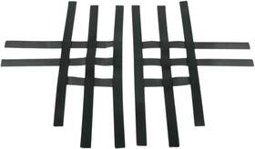 Motorsport Products 4666-m545910-atv Replacement Ez-fit Nerf Bar Nets-black For 2004-2009 Honda
