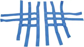 4677-m545932-atv Motorsport Products Ez-fit Nerf Bar Nets-blue For 1987-2004 Yamaha Yfm350x