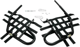 7222-m137022-atv Motorsport Products Ez-fit Nerf Bars-black For 2004-2013 Yamaha Yfm350 Raptor