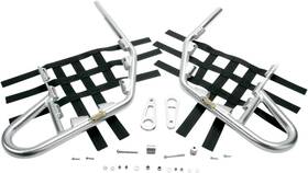 Motorsport Products 7224-m137026-atv Ez-fit Nerf Bars-silver For 1986-1989 Honda Trx250r Atv
