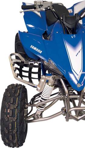 Motorsport Products 7225-m137028-atv Ez-fit Nerf Bars-silver For 1987-2004 Yamaha Yfm350x