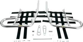 Motorsport Products 7227-m137032-atv Ez-fit Nerf Bars-silver For 1988-2006 Yamaha Yfs200 Blaster