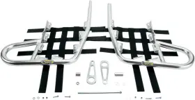7227-m137032-atv Motorsport Products Ez-fit Nerf Bars-silver For 1988-2006 Yamaha Yfs200 Blaster