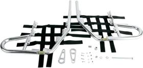 Motorsport Products 7228-m137034-atv Ez-fit Nerf Bars-silver For 2001-2005 Yamaha Yfm660r Raptor