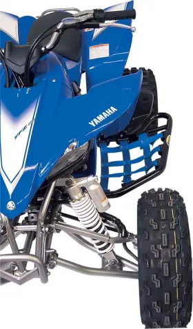 7256-m191090-atv Motorsport Products Ez-fit Nerf Bars-black For 2006-2007 Yamaha Yfz450 Bill