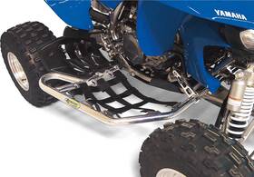 Motorsport Products 7260-m191098-atv Ez-fit Nerf Bars-silver For 2007-2008 Yamaha Yfz450 Se Atv