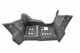 0453106 Polaris 11 Phoenix 200 2x4 Right Floor Board Foot Well