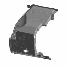 2637611-070 Polaris Asm-floor Rh Clip Router Blk Genuine Oem Part Qty 1
