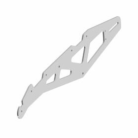 Polaris 5266169-458 Rail Plate Black Genuine Oem Part Qty 1