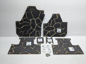 Sc Mudz Arccammavx34sfl-oem-ce 2017-2024 Can-am Maverick X3 Max 4-seat Floor Mats Black/camo