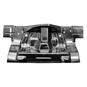 160-45c Sherman Parts Under Rear Seat Complete Floor Pan For 1970-74 Challenger