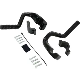 1620-2501 Show Chrome 41-422bk Highway Rest Adjustable Peg - Satin