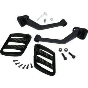 41-428 Show Chrome Combat Floorboards - Passenger Black