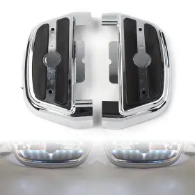 Successsss 810000261529 Light Passenger Footboard Floor Board Cover For Harley Dyna 06 Fl Softail Smok