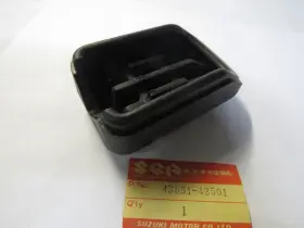 43551-43501 Suzuki Nos Rubber Front Footrest New Oem Gv700 Gv1200 Madura