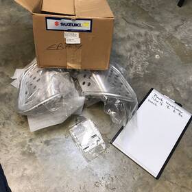 Suzuki 9995070509 Foot Protector Plate Ltz400 Part Number Niob