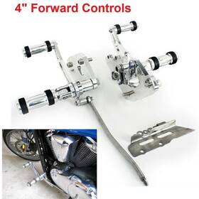 Tarazon Rsvn900-sil-0612 Pedal Forward Control For Kawasaki Vulcan 900 06-25 Vn900b Vn900c Classic Custom