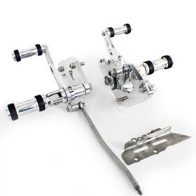 Tarazon Rsvn900-sil-gsp1 Cnc Forward Controls For Kawasaki Vulcan 900 Vn900b Vn900c Classic Custom 06-23