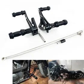 Rsvt600-bla-gsp Tarazon 3.54 Inch Forward Controls For Honda Shadow Vlx 600 Vt600c Vt600cd Deluxe 1988-2007