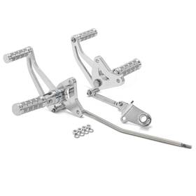 Tarazon Rsvt750-2-sil-gsp-0417 Shadow Spirit 750 Polish Forward Controls For Honda Vt750 Dc 2002-2007 04 05 06