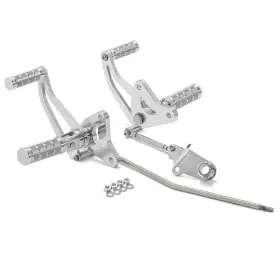 Rsvt750-2-sil-gsp-0417 Tarazon Shadow Spirit 750 Polish Forward Controls For Honda Vt750 Dc 2002-2007 04 05 06