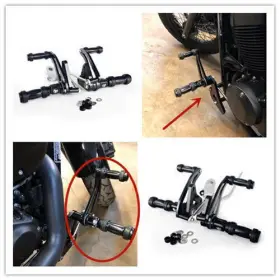 Rsvt750c4-bla Tarazon Vt750c Vt750c2b 10-14 Forward Controls For Honda Shadow Phantom Spirit Aero 750