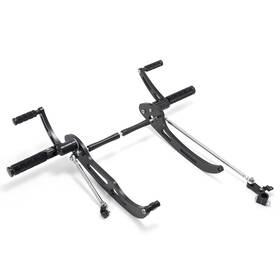Tarazon Rsya-fcxv750-bla-311 6 Inch Forward Controls Pegs For Yamaha Virago 750 Xv750 1981-1998 1997 1996