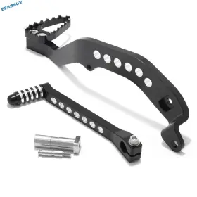 Zh-atv-000061-bla-ef-1206 Tarazon For Suzuki Quadsport Ltz400 03-08 Shifter Shift Lever Pedal Rear Brake