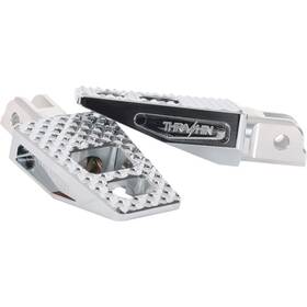 Thrashin Supply Company Tsc-2020-3-sf P-54 Extra Grip Driver Footpegs - Chrome